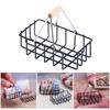 Miniature Storage Basket Dollhouse Accessory Perfect for Enhancing Realistic Dollhouse Scenes with Fine Craftsmanship