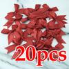 20Pcs/pack 25mm Decorative Ribbon Bow Gift Packaging Bowknot Handicrafts Birthday Wedding Decorations DIY Craft Material