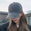 Baseball Stitching Embroidered C Letterings Alphabet Vintage Caps Adjustable Hip-Hop Distressed Faded Cap Sunscreen Hats Man Women Outdoor Sports