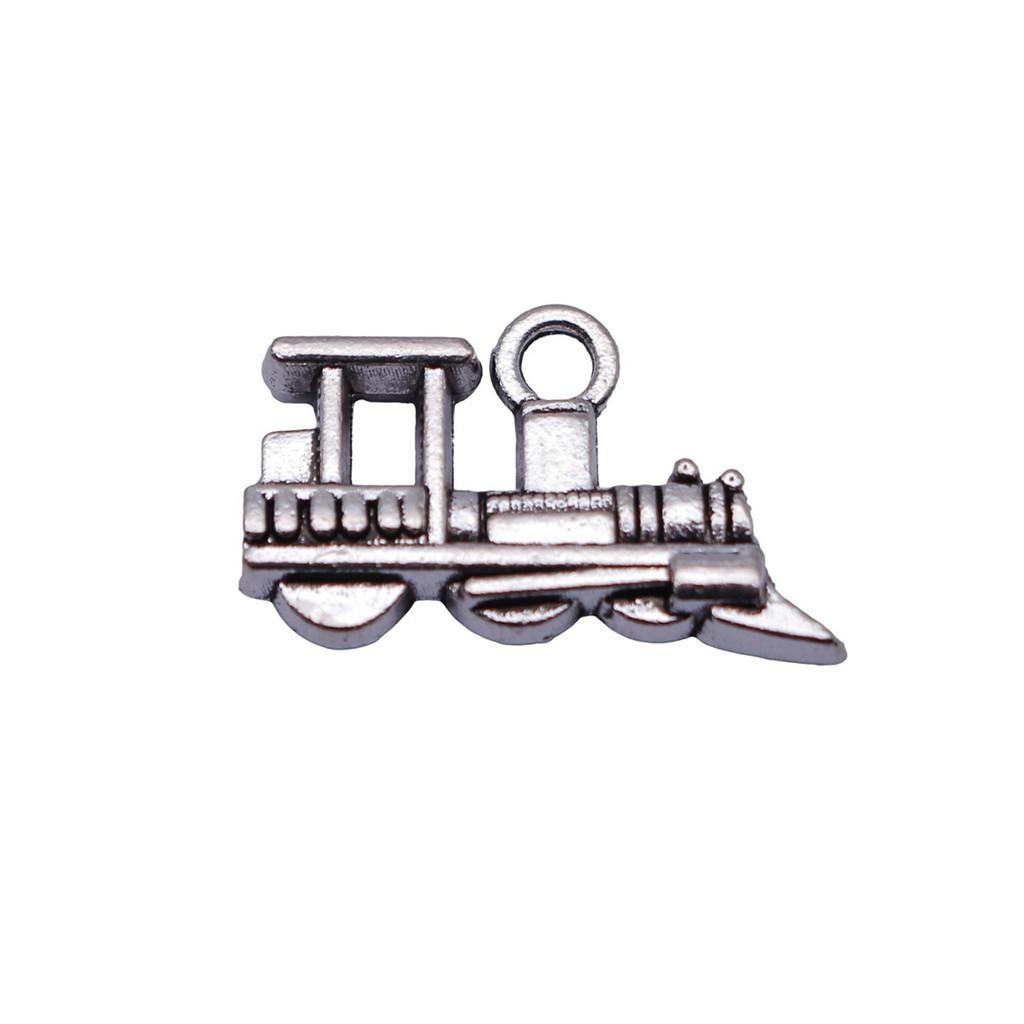 Airplane Charms Multi Color Alloy Car Pendants For Travel Themed Jewelry