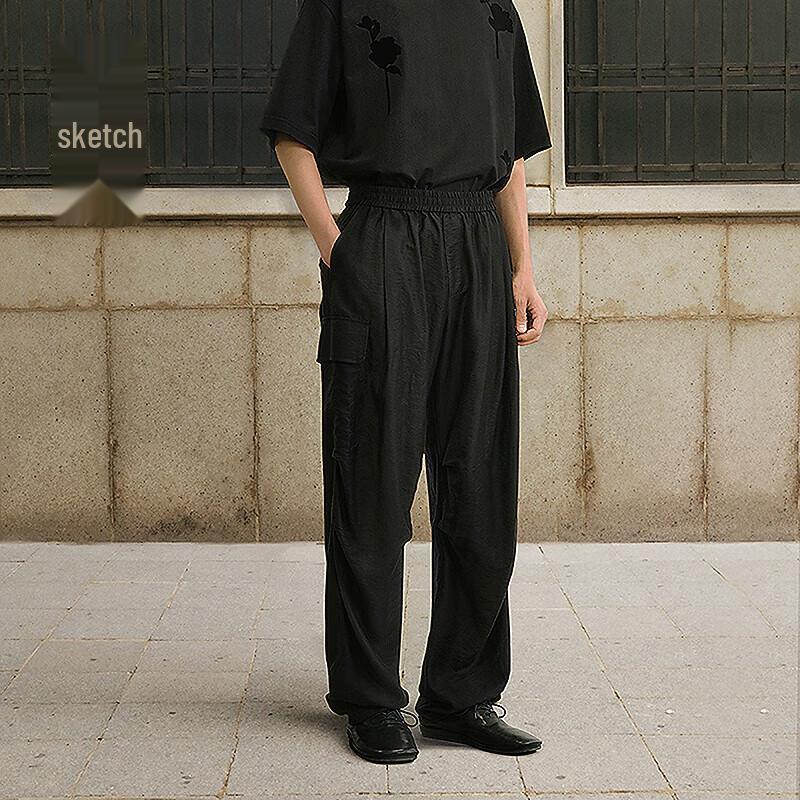 

Мужские повседневные брюки карго парашюты свободного кроя CROQUIS M