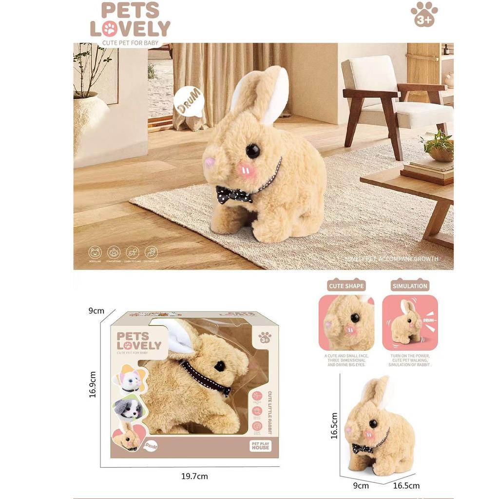 Roboterhase Mein realistischer Roboterhase Roboterhase, wie ein echtes Kaninchen Spielzeughase, läuft wie ein echtes Kaninchen