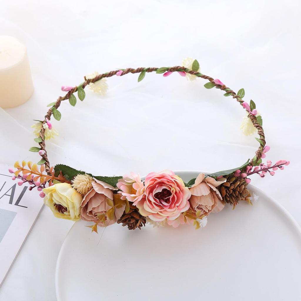 2023 Mori-Style Women's Floral Headband Hair Accessory