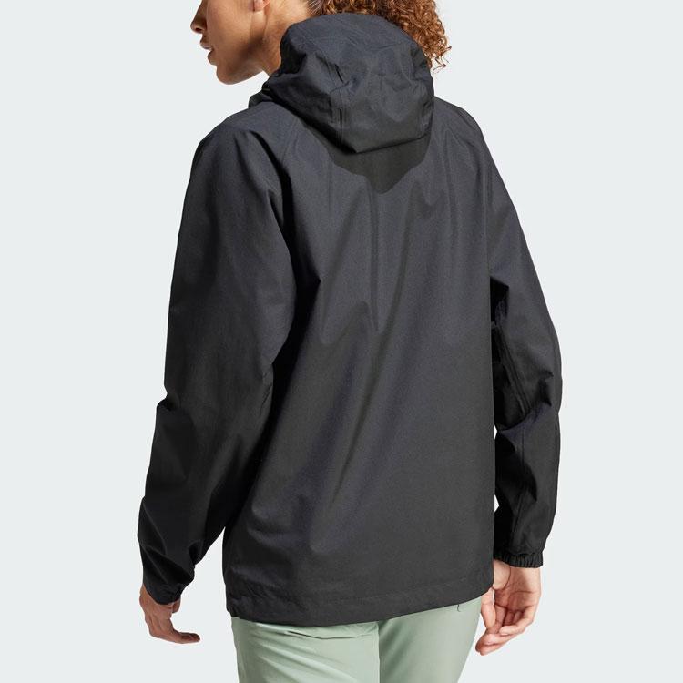 Adidas Multi 2L Rain.Rdy Performance Jacket with Hood Women Outerwear Black IV9835