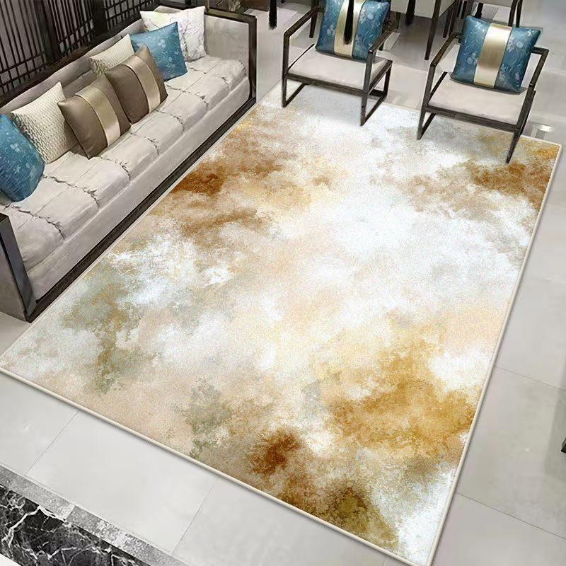 Modern Simple Abstract Carpets for Living Room Children Bedroom Rug Ins Soft Fluffy Bedside Rugs Short Plush Large Area Mats