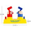 Baby Toys Dětská panenka Dvojitá bitevní hra Rodič-dítě Interaktivní schovávání kladiva