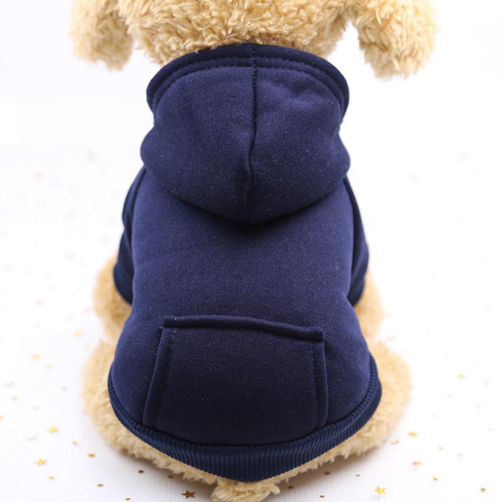 Autumn and winter dog fleece sweater trendy brand two feet sports wind pet dog dog cat clothes outdoor products