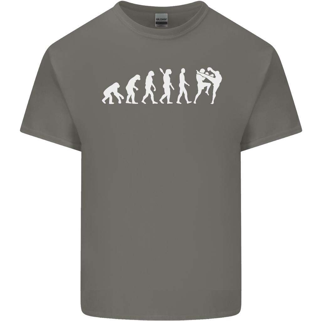 Muay Thai Evolution Contact MMA Martial Arts Unisexs Light Cotton TShirt