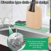 Super Absorbent Silicone Faucet Mat Moisture-proof Diatomite Stone Sink Tray  Kitchen Sink