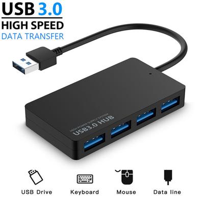 Vysokorychlostní rozbočovač USB 3.0 Multi USB Splitter 4portový adaptér pro více expandérů Počítačové příslušenství pro