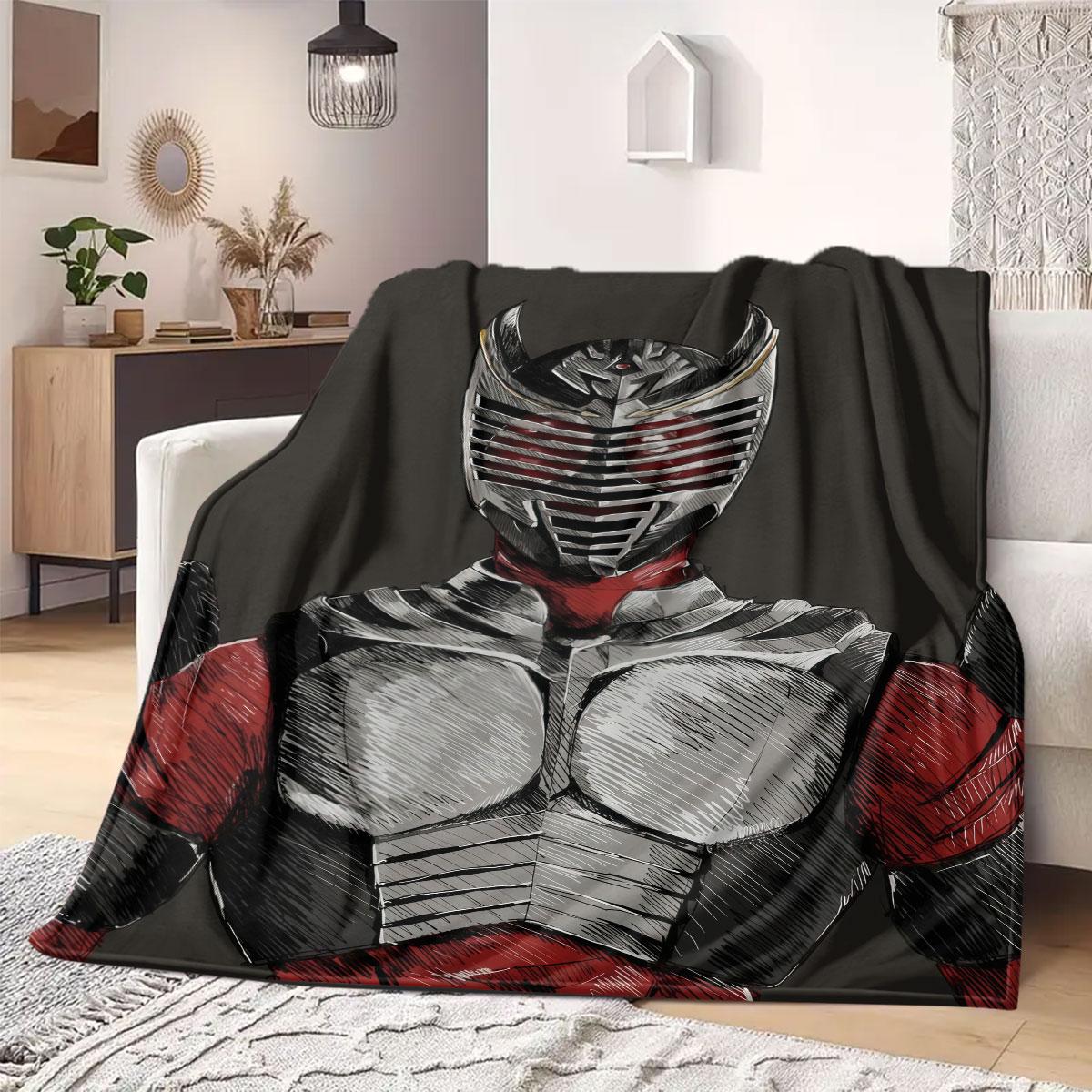 

Kamen Rider Build Flannel Blanket Warm,Comfortable,Suitable for Bedrooms,Sofas,Beds,Chairs,Picnics,Travel 75x90cm
