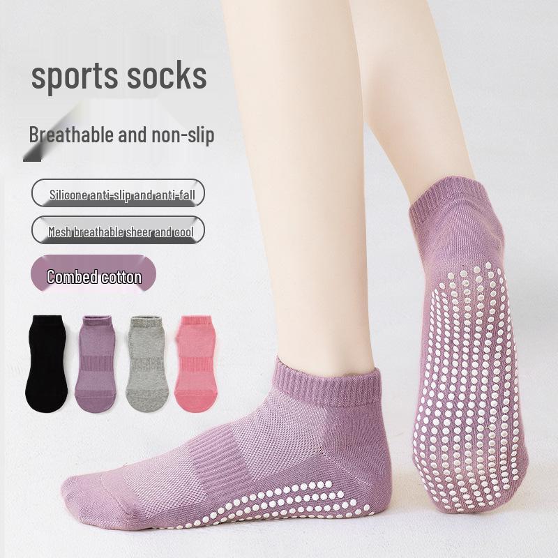Non-Slip Yoga, Pilates & Dance Socks for Men & Women - Ideal for Sports & Trampoline Activities