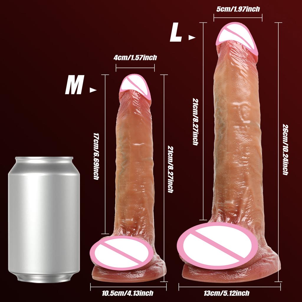 Wearable Realistic Strapon Dildo Skin Testicles Sliding Anal Vagina Sexy Adult Masturbation Big Penis For Women Sex Toys Dildos