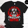 I Might Look Like Im Listening To You Funny Guitar T Shirt For Guitarists Lover Musician Casual Vintage Versatile