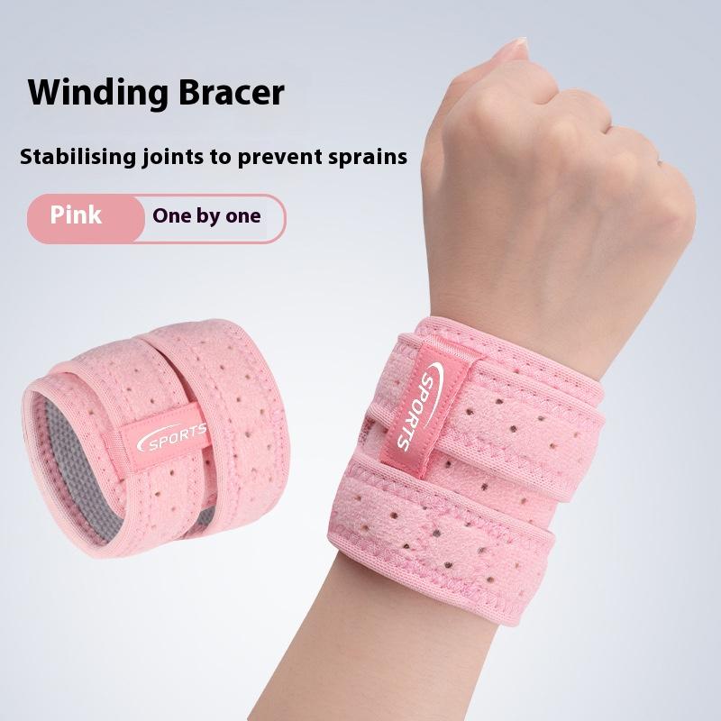 Double Strap Adjustable Wrist Guard, Breathable Wrist Guard, Sports Tendon Sheath, Anti Sprain And Joint Protection Composite