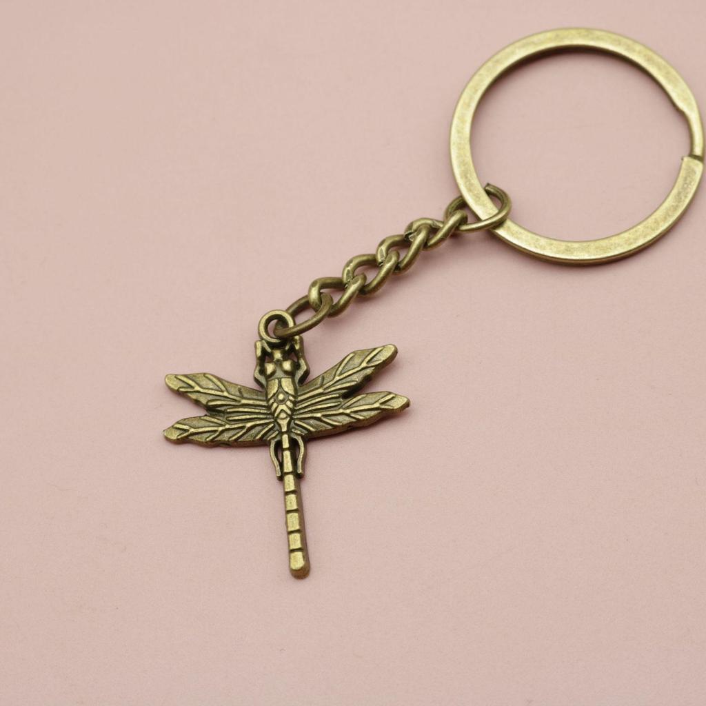 Xiyin Simple Dragonfly Keychain Pendant