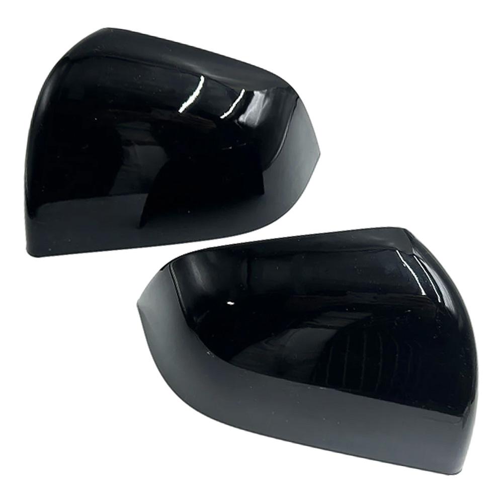 For Tesla Model Y 2020 2026 2026 2026 Pair Side Rearview Wing Mirror Cover Caps ABS Glossy Black/Painted White