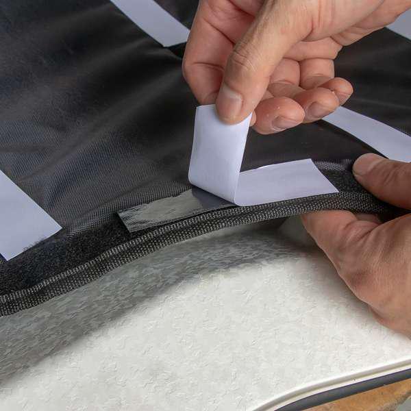 Wrangler JL 4-Door Roof Liner: Cotton Pad for Heat and Sun Protection