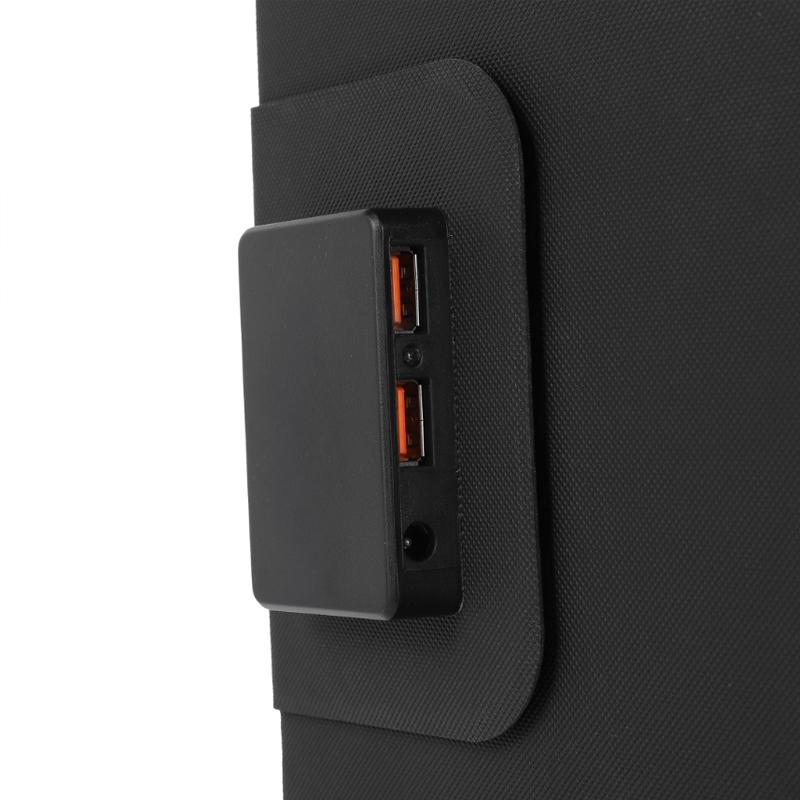 Outdoor Portable Solar Panel Foldable Solar Cells USB Charger Camping Power Bank for Phone Tablets Cameras Mobile Power Supplies