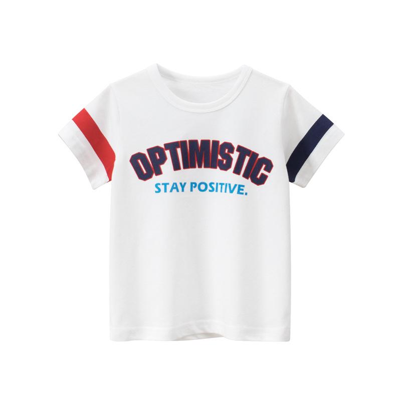 27kids Brand - New Summer Korean Style Boys Short Sleeve T-Shirt 90cm