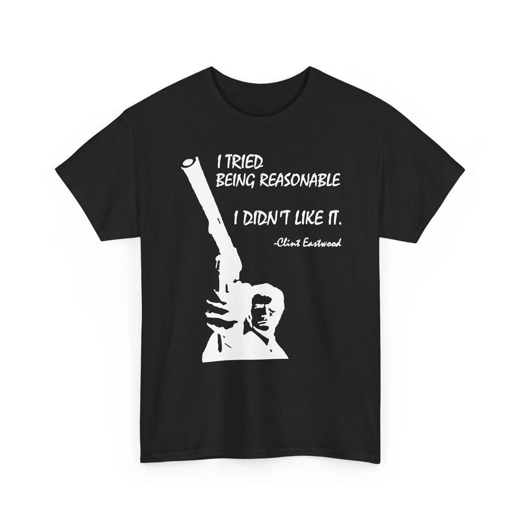 Quote Dirty Harry Gun Movie Unisex Heavy Cotton TShirt