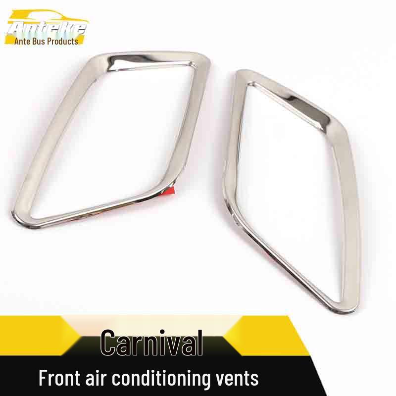 Fiesta Front Row Air Vent Stainless Steel Trim Ring