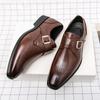 2025 Italian Dress Shoes Men Wedding Party Shoes High Quality Casual Loafer Male Designer Flat Shoes Zapatos Hombre Plus Size 48