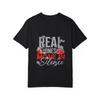 White T Shirt Real Ones Move in Silence Money Bag Graphic Print Streetwear Casual Wear for Men