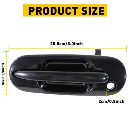 Front Outer Outside Exterior Door Handle Passenger Side RH For 97-01 CR-V CRV EK