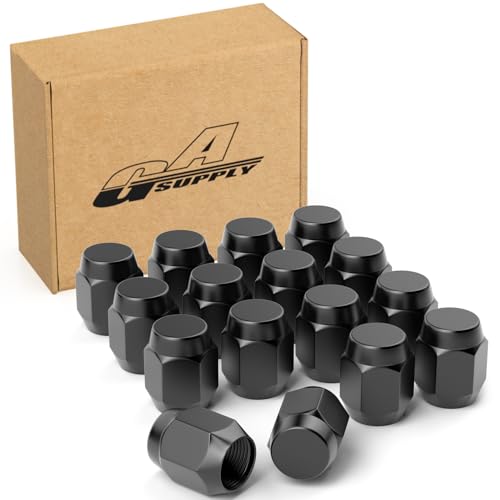 

GAsupply Колесные гайки M12 x P1.5, Коническая посадка 60°, Длина 28 мм, 21HEX, Совместимы с Mazda/Daihatsu/Mitsubishi, Гайки, Сталь, Комплект из 16 штук