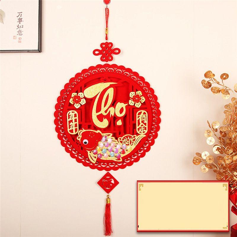 M-Modern-Lunar New Year Decorations Vietnamese Traditional Ornaments Wedding Supplies Holiday Wall Decorations Wedding Pendants
