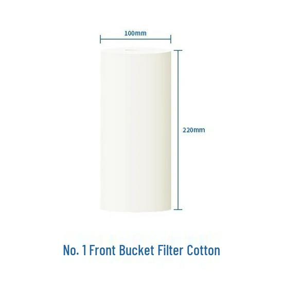 "Nitley No. 2 Non-Powered Aquarium Filter with High-Density Cotton"