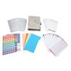 Budget  with Cash Envelopes PU Leather Marbling A6 Money Saving  for Cards Bills Gray