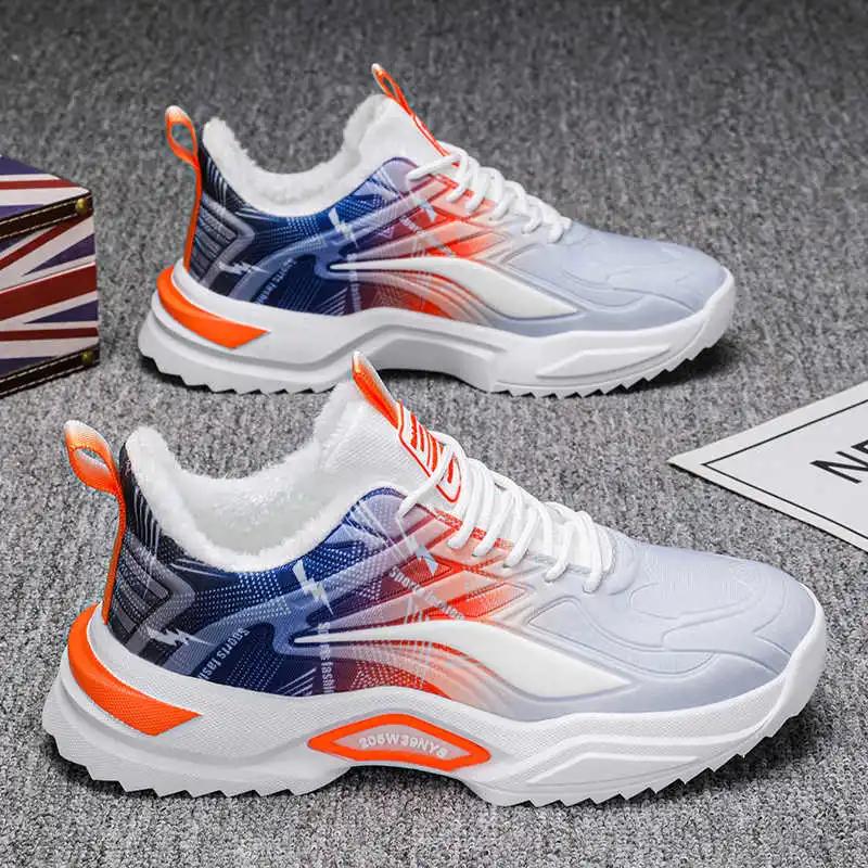 Fur Round Tip Tenis Black Skateboarding Sneakers Shoes Women White Sneakers Womans Sport Teniss Top Sale Play New Fast