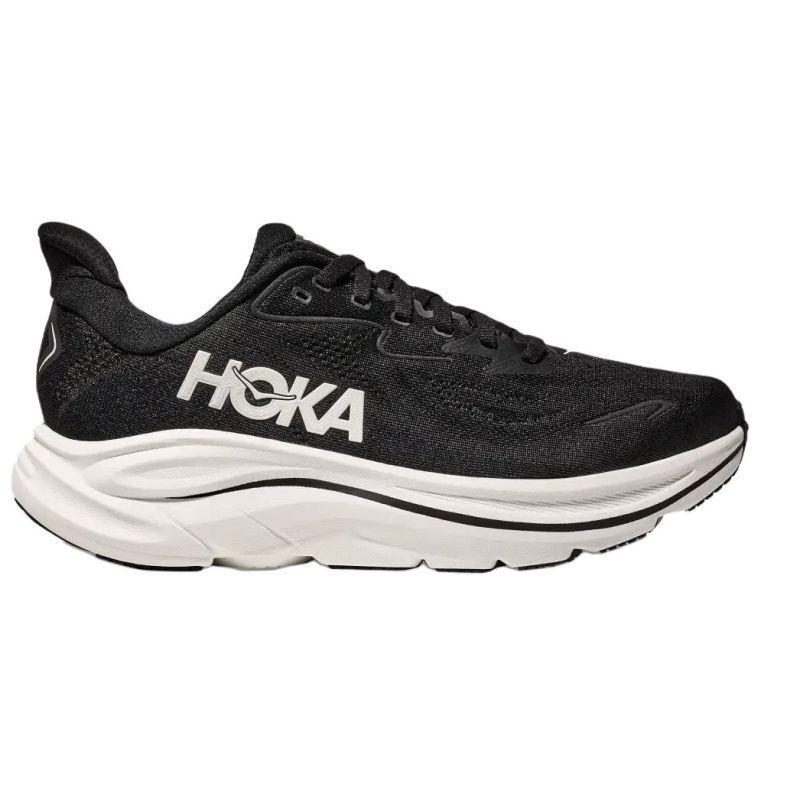 HOKA ONE ONE Clifton 10 Black White Women's Sneakers 1162031-BWHT