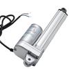 12V Linear Actuator, 152.4mm Stroke IP65 Waterproof Linear Actuator, 3000N 5mm/s Motion Actuators with Mounting Brackets for Solar Trackers,