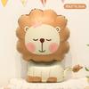 Matte Cartoon Cute Animal-shaped Balloon Baby's 100th Birthday Decoration and Photo Props