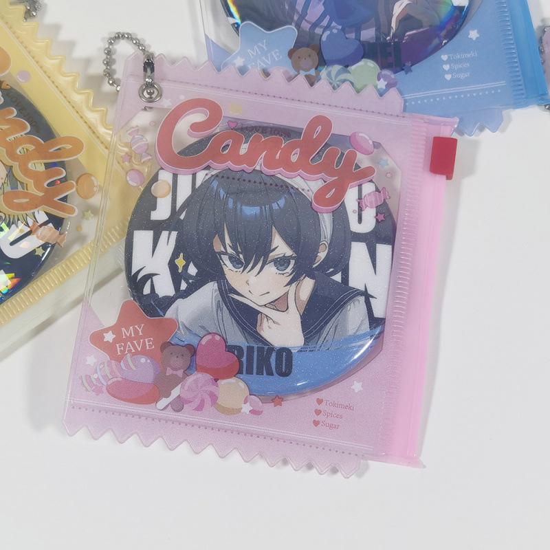 

Креативный держатель для фотокарточек, сумка для хранения значков, подвеска, защитный чехол для фотокарточек в виде идола, держатель для карточек