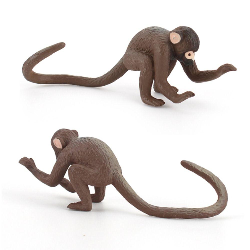 Education Chimpanzee Model Wild Animal Orangutan Gorilla Model Monkey Action Figures  Kids Toy