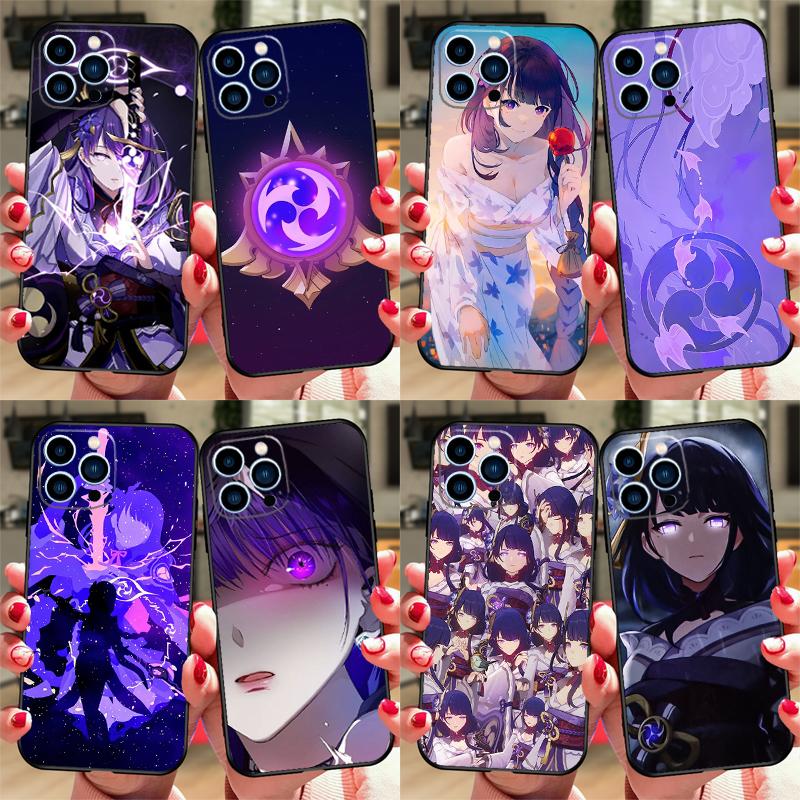 Bc Electrical Appliances Genshin Impact Raiden Shogun Case For Xiaomi 13T 14T 15T Pro 14 15 Ultra 17 Pro Max Poco F8 F7 F5 F6 X3 X5 X6 X7 Pro Cover