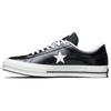 One Star Series HanByeol Stylish and Comfortable Low-Top Canvas Shoes Unisex Black & White