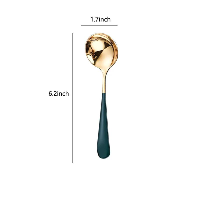 

21cm/8.1inch 304 Stainless Steel Spoon Small Gravy Ladle Sauce Spoon Dishwasher Safe