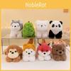 Cartoon Animal Plush Toys Fox Stuffed Dolls Zoo Souvenir Kids Birthday Gift