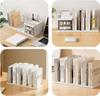 TeJoyce Book Desktop Storage Case Book Small Item Divider Large Desk Desktop File Desktop Desk Newspaper Document Organization Bookends, Desktop,