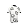 Under Armour Golf Freizeit Blumen Polohemd Herren Oberteile Weiß 1358781-112