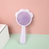 Solid Color hand-held Cat's Paw Shape Comb Traveling Portable Small Massage Comb Women Girl Air Cushion Hair Brush Styling Tool
