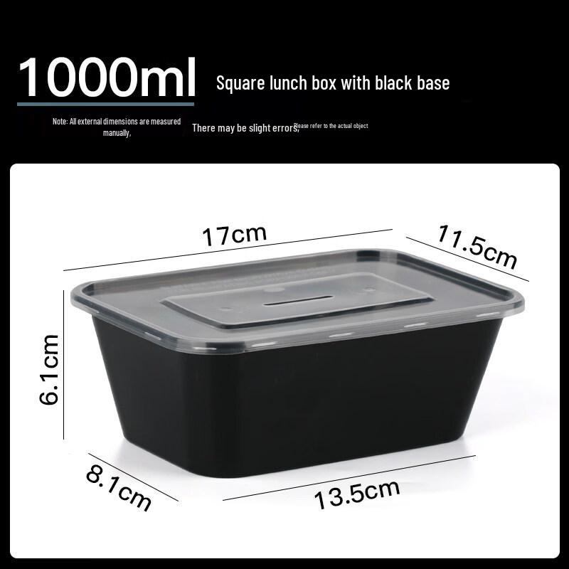 ZISIZ PP Takeout Lunch Box