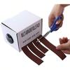 LYFJXX Abrasive Paper 4pc Sandpaper Variety Pack-150 240 320 400 Grit With Dispenser Drawable Emery Cloth Roll Metal Glass Carpentry Sanding Paper