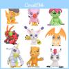 9pcs Digimon Adventure Figures Pvc Toys Xmas Gifts Cake Toppers Collectible