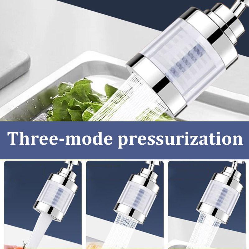Faucet Booster Filter Faucet Household Tap Water Purifier Kitchen Extension Splash-proof Water Purifier